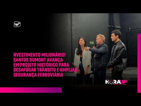 MRS INVESTE R$ 17 MILHÕES EM SANTOS DUMONT E ANALISA OBRA HISTÓRICA NO CENTRO DA CIDADE