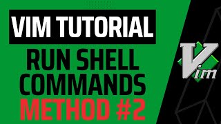 Run Shell Commands | Method 2
