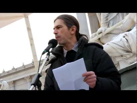 ACTA DEMO Wien/ Rede von Christian Marin