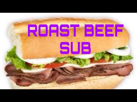 HOW TO PREPARE ROAST BEEF SUB|BOARS HEAD.with a lot of...