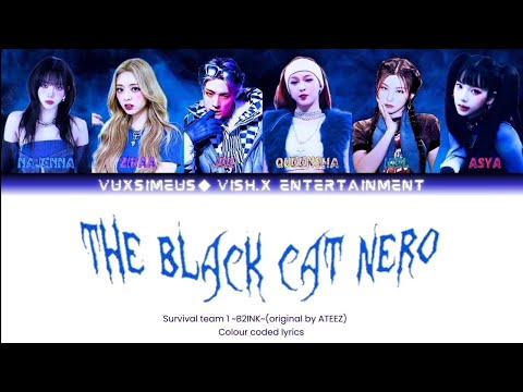 [ @ATEEZofficial ] FINAL TASK (3) ☆ TEAM 1 {B2INK} - THE BLACK CAT NERO [ ATEEZ ]