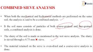Mechanical Sieve Analysis Combined Sieve Analysis-Classification of Soils-Geotechnical Engineering 1
