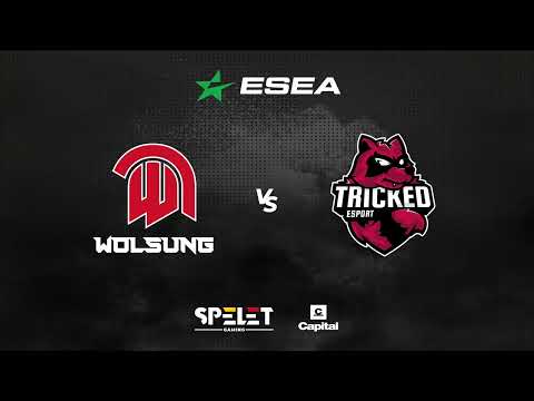 Wolsung vs Tricked Esport | ESEA S41 Advanced | Casted By SID