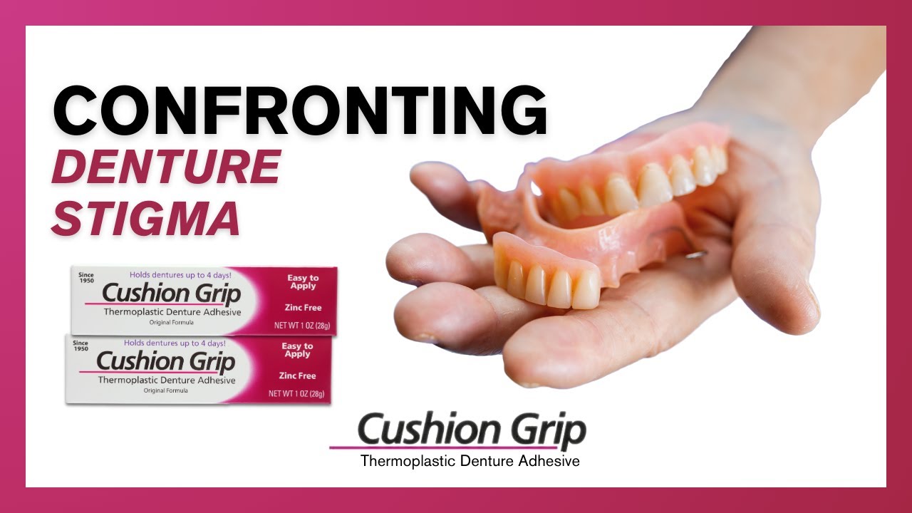 YouTube video covering the stigma around dentures and persevering.