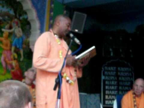 Devamrita Maharaja 2010 Vyasa Puja Offering to Srila Prabhupada