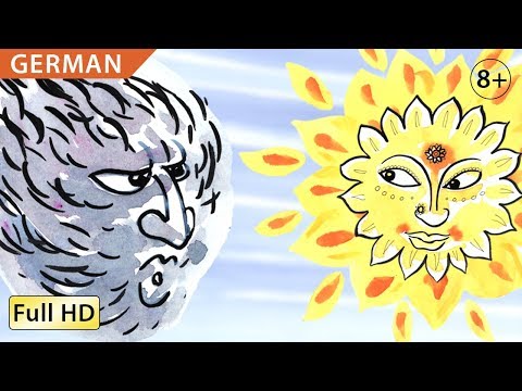 Der Wind und die Sonne : Deutsch lernen mit Untertiteln - Eine Geschichte für Kinder "BookBox.com"