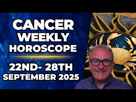 ♋ Cancer Weekly Horoscope | September 22–28, 2025 | Patrick Arundell Astrology