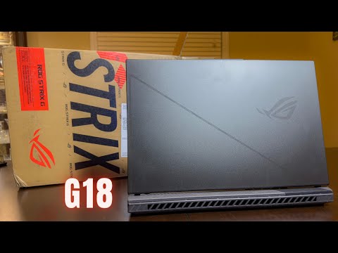 ROG Strix G18 Hands On! I was not expecting this!
