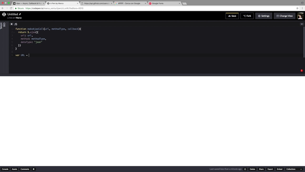 Business Card With Github APIs