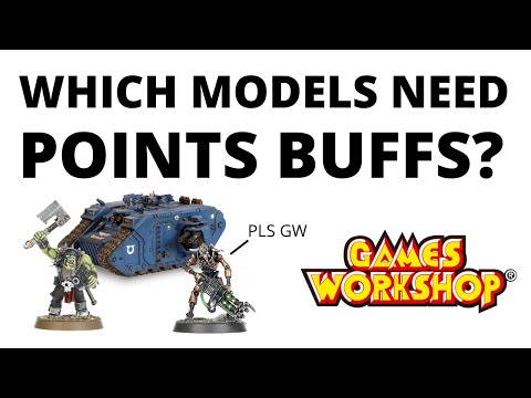 Every 40K Faction's Models that Most Need a Points Cut? By Your Votes!