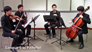 Canon in D by Pachelbel (Vetta Quartet from Singapore)