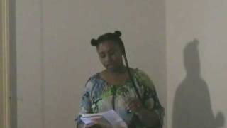 Precious Young Patterson, Panoramic Poetry 8/1/10, African American Art, October Gallery