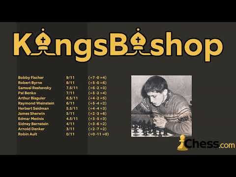 Bobby Fischer - Robin Ault | US Championship | New York 1959