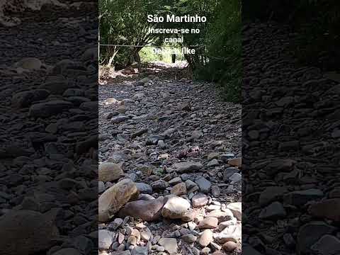 Saudades de quando tinha água,hoje está seco # são Martinho