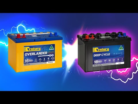 Century Overlander 4x4 vs Deep Cycle Batteries - What's the Difference?