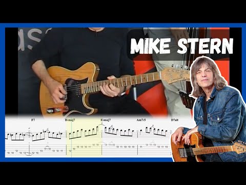 The FIRST Jazz Guitar Solo You MUST Learn - Mike Stern Autumn Leaves