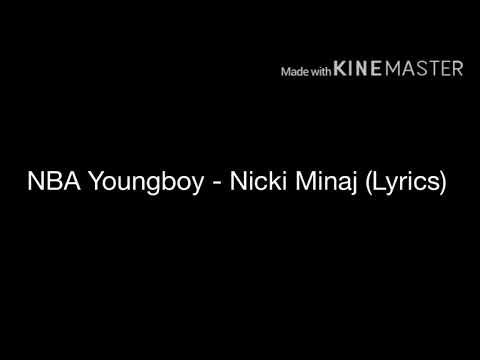 NBA Youngboy - Nicki Minaj (Lyrics)