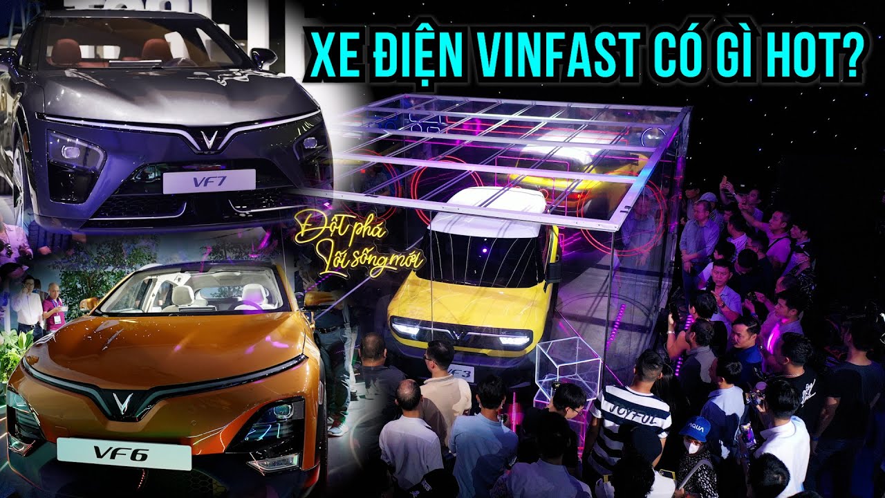 VinFast trình làng loạt xe điện "cực hot" tại Việt Nam