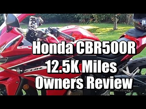 Living with the CBR500R | Honda CBR500R 12.5k Miles Review