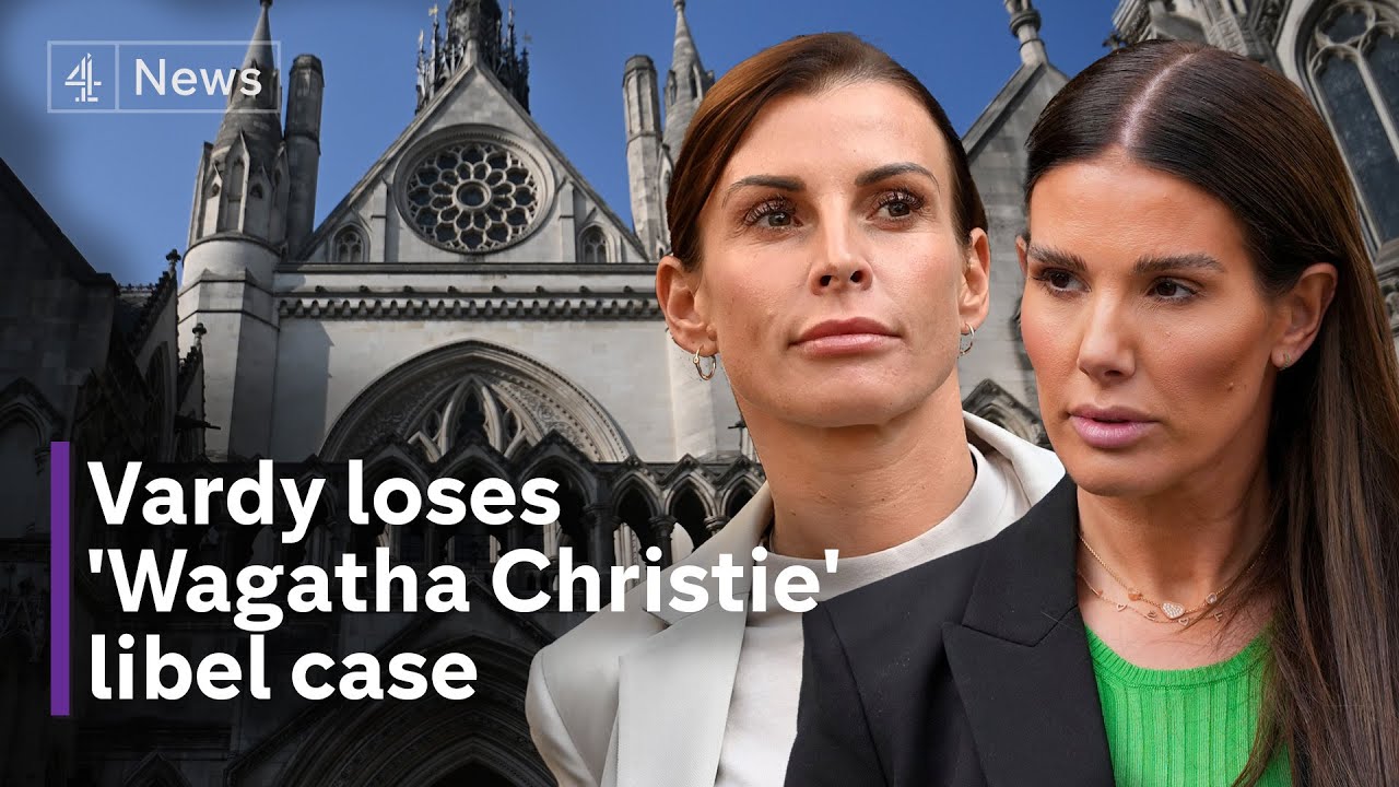 Wagatha Christie: Rebekah Vardy loses libel case against Coleen Rooney - YouTube