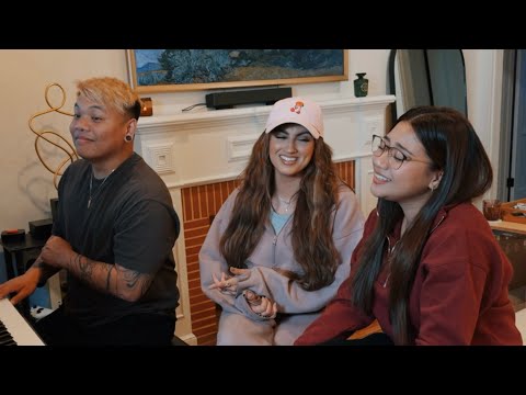 Morissette, Tori Kelly and AJ Rafael jamming to Akin Ka Nalang
