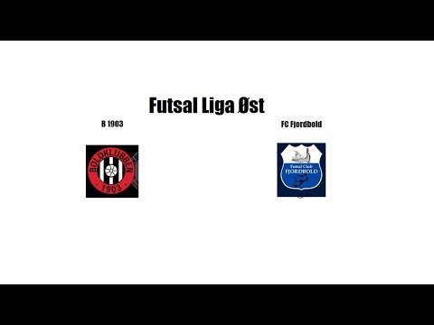 FutsalLiga Øst, runde 9 B 1903 - FC Fjordbold (4-5)