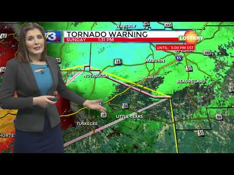 WRBL January 22, 2017 Tornado Outbreak