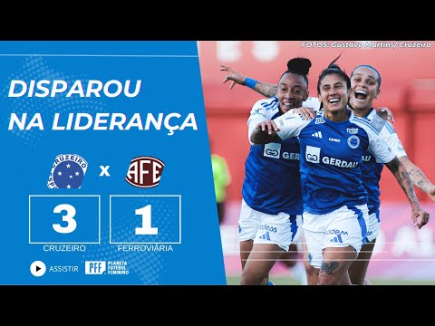 Gols e lances de Cruzeiro x Ferroviária-SP