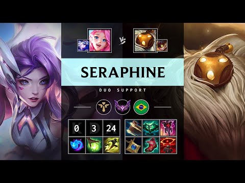 Seraphine Support vs Bard - BR Master Patch 25.S1.1