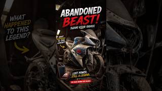 Abandoned Suzuki GSXR 1000 😱 Once a Beast… Now Forgotten! #shorts
