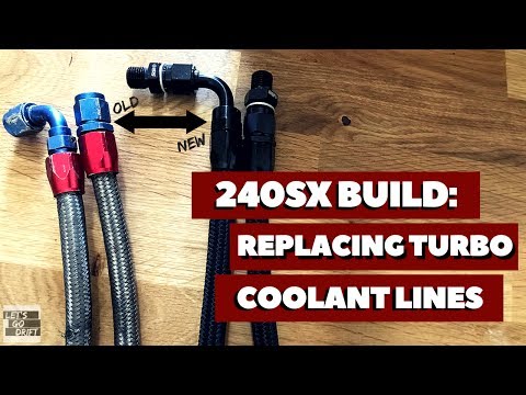 How to Install Turbo Coolant Lines on an SR20DET / 240sx DRIFT PREP Ep. 12