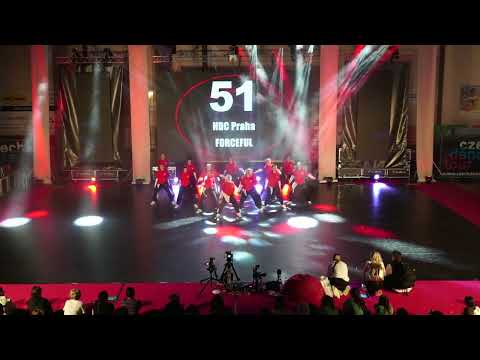 51. HDC Praha - FORCEFUL  - 4.místo MČR - CZECH DANCE TOUR 2022 - HOBBY STREET