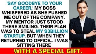 My Boss Pushed Me Out Of The Company To Steal $3B. When She Came To The Office, I Was Waiting...