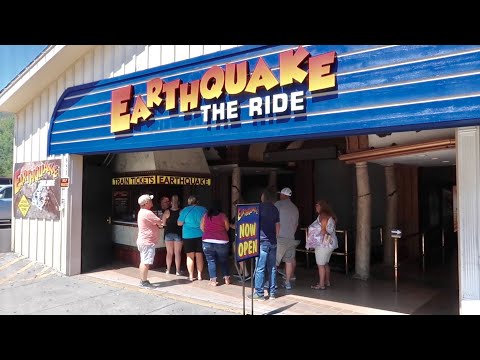 Earthquake The Ride - NEW Updates and Effects / Now Reopened / My Weirdest Ride Thru Ever
