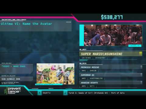 Super Mario Sunshine by AverageTrey in 3:06:29 - AGDQ 2018 - Part 83