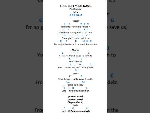 Paul Baloche - Lord I Lift Your Name On High…