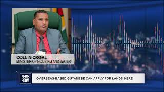 OVERSEAS BASED GUYANESE CAN APPLY FOR LANDS HERE