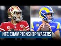 NFC Championship Wagering Preview: Top QB Props, Best Wagers and MORE | CBS Sports HQ