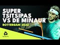 Super Stefanos Tsitsipas Tennis vs De Minaur In Rotterdam Quarter-Final!