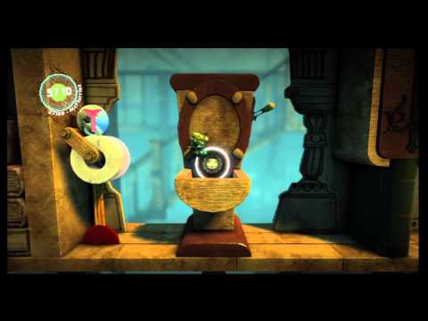 LBP2 100% Walkthrough World 1 - Grab & Swing Part 1