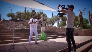 LOS TEKIS  Bakcstage "Te pido en Agosto" Parte 2