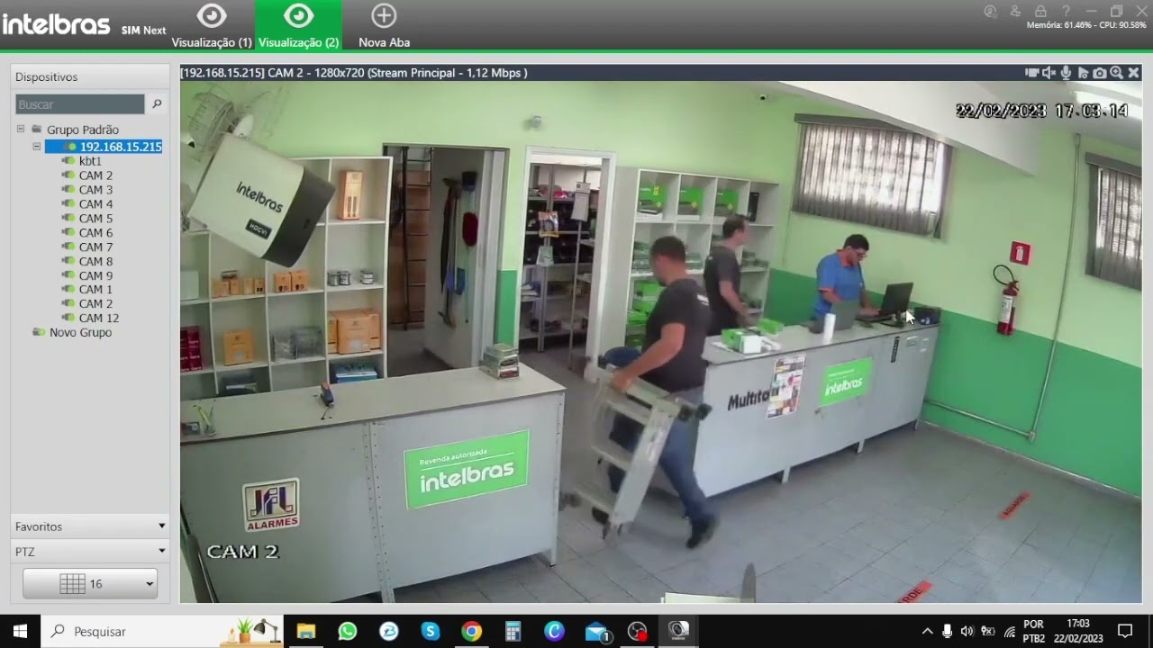 Intelbras SIM NEXT - Instalação e configuração