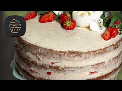 Das Geheimnis dieser Torte liegt in der Mascarpone-Vanille-Creme! 🤫🍓