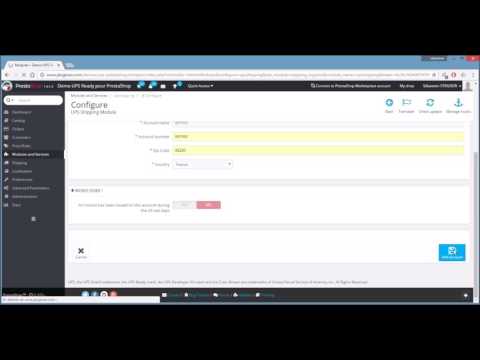 UPS PrestaShop Plugineo plugin - Installation & configuration