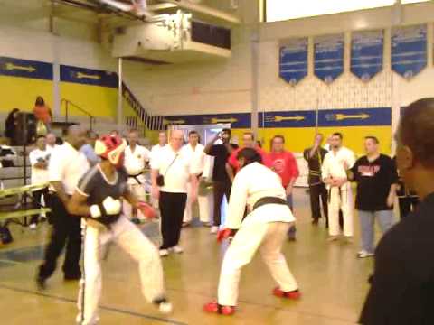 Master Alex Hunter Jr. Point Sparring Match