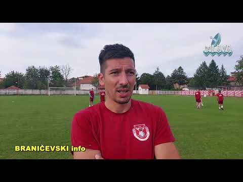 Sloga 33 pred utakmicu 4. kola Zone Podunavsko Šumadijske sa FK Aranđelovac (RTV MLAVA 09.09.2021.)