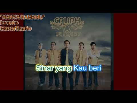 CALIPH BUSKERS   HANYA NAMAMU karaoke m1