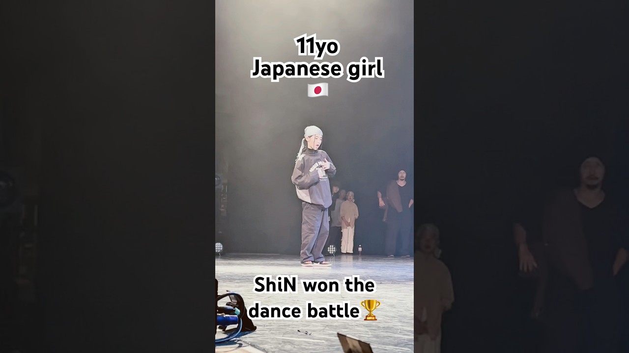 Afroが大好きな11歳❤️‍🔥ダンスバトルで優勝🏆🥇