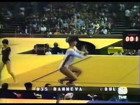 10th Team BUL Antoineta Rahneva BB   1978 World Gymnastics Championships Partial