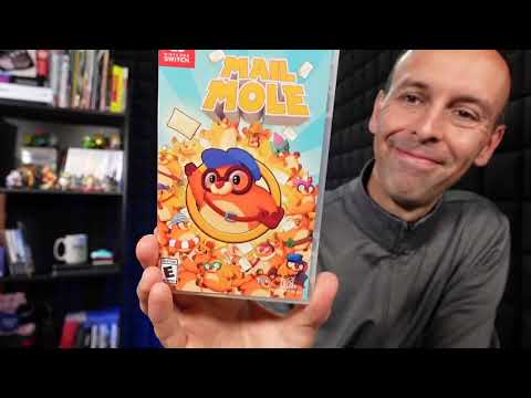 Mail Mole Collectors Edition on Nintendo Switch Review - Physical Game Cartridge
